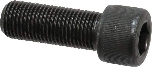 Value Collection - 1/2-20 UNF Hex Socket Drive, Socket Cap Screw - Alloy Steel, Black Oxide Finish, Fully Threaded, 1-3/8" Length Under Head - USA Tool & Supply
