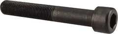 Value Collection - 1/2-20 UNF Hex Socket Drive, Socket Cap Screw - Alloy Steel, Black Oxide Finish, Partially Threaded, 3-1/4" Length Under Head - USA Tool & Supply