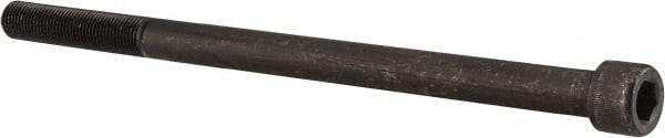 Value Collection - 1/2-20 UNF Hex Socket Drive, Socket Cap Screw - Alloy Steel, Black Oxide Finish, Partially Threaded, 8" Length Under Head - USA Tool & Supply