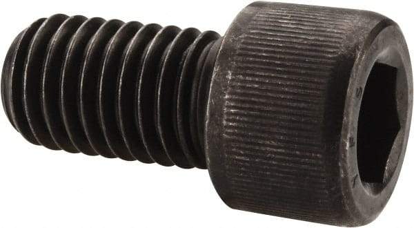Value Collection - 9/16-12 UNC Hex Socket Drive, Socket Cap Screw - Alloy Steel, Black Oxide Finish, Fully Threaded, 1" Length Under Head - USA Tool & Supply
