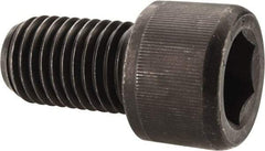 Value Collection - 9/16-18 UNF Hex Socket Drive, Socket Cap Screw - Alloy Steel, Black Oxide Finish, Fully Threaded, 1" Length Under Head - USA Tool & Supply