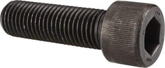 Value Collection - 9/16-18 UNF Hex Socket Drive, Socket Cap Screw - Alloy Steel, Black Oxide Finish, Fully Threaded, 2" Length Under Head - USA Tool & Supply