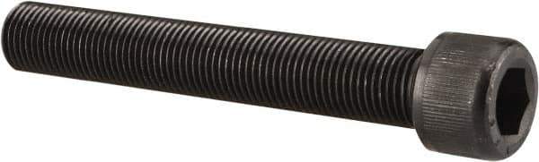 Value Collection - 9/16-18 UNF Hex Socket Drive, Socket Cap Screw - Alloy Steel, Black Oxide Finish, Partially Threaded, 3" Length Under Head - USA Tool & Supply