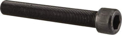 Value Collection - 9/16-18 UNF Hex Socket Drive, Socket Cap Screw - Alloy Steel, Black Oxide Finish, Partially Threaded, 4" Length Under Head - USA Tool & Supply