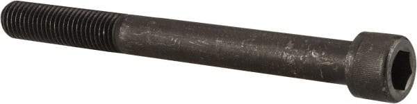 Value Collection - 3/4-10 UNC Hex Socket Drive, Socket Cap Screw - Alloy Steel, Black Oxide Finish, Partially Threaded, 7-1/2" Length Under Head - USA Tool & Supply
