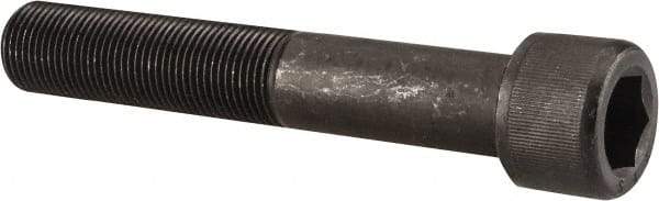 Value Collection - 3/4-16 UNF Hex Socket Drive, Socket Cap Screw - Alloy Steel, Black Oxide Finish, Partially Threaded, 4-1/2" Length Under Head - USA Tool & Supply
