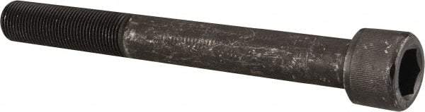 Value Collection - 3/4-16 UNF Hex Socket Drive, Socket Cap Screw - Alloy Steel, Black Oxide Finish, Partially Threaded, 6-1/2" Length Under Head - USA Tool & Supply