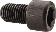 Value Collection - 7/8-9 UNC Hex Socket Drive, Socket Cap Screw - Alloy Steel, Black Oxide Finish, Partially Threaded, 1-1/2" Length Under Head - USA Tool & Supply