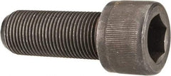 Value Collection - 7/8-14 UNF Hex Socket Drive, Socket Cap Screw - Alloy Steel, Black Oxide Finish, Fully Threaded, 2-1/4" Length Under Head - USA Tool & Supply