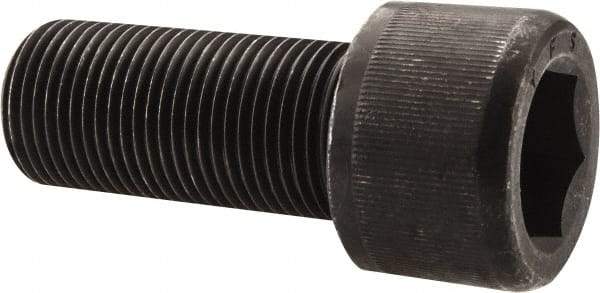 Value Collection - 7/8-14 UNF Hex Socket Drive, Socket Cap Screw - Alloy Steel, Black Oxide Finish, Fully Threaded, 2-1/2" Length Under Head - USA Tool & Supply