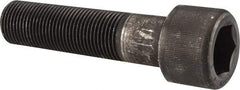 Value Collection - 7/8-14 UNF Hex Socket Drive, Socket Cap Screw - Alloy Steel, Black Oxide Finish, Partially Threaded, 3-1/2" Length Under Head - USA Tool & Supply