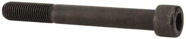 Value Collection - 1-8 UNC Hex Socket Drive, Socket Cap Screw - Alloy Steel, Black Oxide Finish, Partially Threaded, 8-1/2" Length Under Head - USA Tool & Supply