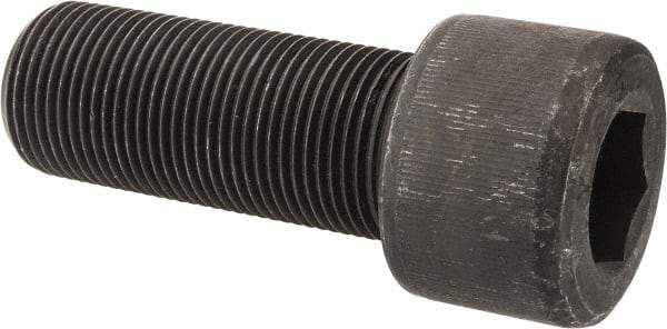 Value Collection - 1-14 UNF Hex Socket Drive, Socket Cap Screw - Alloy Steel, Black Oxide Finish, Fully Threaded, 2-1/2" Length Under Head - USA Tool & Supply