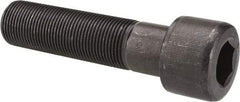 Value Collection - 1-14 UNF Hex Socket Drive, Socket Cap Screw - Alloy Steel, Black Oxide Finish, Partially Threaded, 4" Length Under Head - USA Tool & Supply