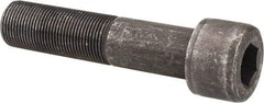 Value Collection - 1-14 UNF Hex Socket Drive, Socket Cap Screw - Alloy Steel, Black Oxide Finish, Partially Threaded, 4-1/2" Length Under Head - USA Tool & Supply