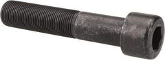 Value Collection - 1-14 UNF Hex Socket Drive, Socket Cap Screw - Alloy Steel, Black Oxide Finish, Partially Threaded, 5" Length Under Head - USA Tool & Supply
