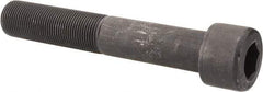 Value Collection - 1-14 UNF Hex Socket Drive, Socket Cap Screw - Alloy Steel, Black Oxide Finish, Partially Threaded, 6" Length Under Head - USA Tool & Supply