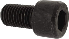Value Collection - 1-1/8 - 7 UNC Hex Socket Drive, Socket Cap Screw - Alloy Steel, Black Oxide Finish, Fully Threaded, 2" Length Under Head - USA Tool & Supply