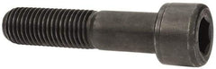 Value Collection - 1-1/8 - 7 UNC Hex Socket Drive, Socket Cap Screw - Alloy Steel, Black Oxide Finish, Partially Threaded, 5" Length Under Head - USA Tool & Supply