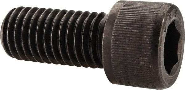 Value Collection - 1-1/4 - 7 UNC Hex Socket Drive, Socket Cap Screw - Alloy Steel, Black Oxide Finish, Fully Threaded, 2-3/4" Length Under Head - USA Tool & Supply