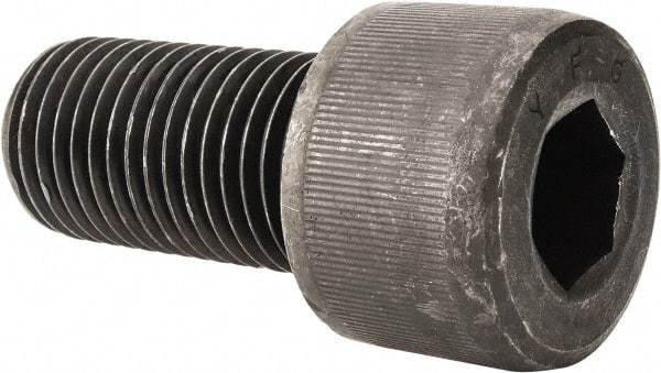 Value Collection - 1-1/2 - 6 UNC Hex Socket Drive, Socket Cap Screw - Alloy Steel, Black Oxide Finish, Fully Threaded, 3" Length Under Head - USA Tool & Supply