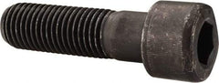 Value Collection - 1-1/2 - 6 UNC Hex Socket Drive, Socket Cap Screw - Alloy Steel, Black Oxide Finish, Partially Threaded, 5-1/2" Length Under Head - USA Tool & Supply