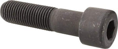 Value Collection - 1-1/2 - 6 UNC Hex Socket Drive, Socket Cap Screw - Alloy Steel, Black Oxide Finish, Partially Threaded, 6" Length Under Head - USA Tool & Supply