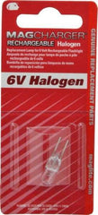 Mag-Lite - Halogen Bulb - Clear, Compatible With RE1019 Flashlights - USA Tool & Supply