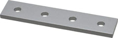 80/20 Inc. - 7/8" Wide, 4" High, Open Shelving 4 Hole Joining Strip - Aluminum, Use with Series 10 & Bolt Kit 3321 - USA Tool & Supply
