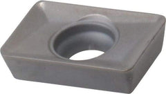 Kyocera - XPMT090208 Grade TN100M Cermet Milling Insert - Uncoated, 3/32" Thick, 1/4" Inscribed Circle, 1/32" Corner Radius - USA Tool & Supply