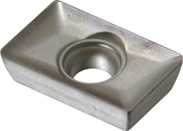 Kyocera - XPMT15T308 Grade TN100M Cermet Milling Insert - Uncoated, 5/32" Thick, 3/8" Inscribed Circle, 1/32" Corner Radius - USA Tool & Supply