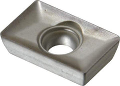 Kyocera - XPMT15T308 Grade TN100M Cermet Milling Insert - Uncoated, 5/32" Thick, 3/8" Inscribed Circle, 1/32" Corner Radius - USA Tool & Supply