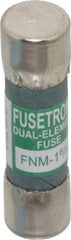 Cooper Bussmann - 250 VAC, 1.6 Amp, Time Delay General Purpose Fuse - Fuse Holder Mount, 1-1/2" OAL, 10 at 125 V kA Rating, 13/32" Diam - USA Tool & Supply