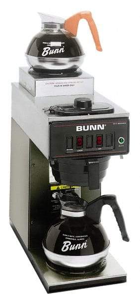 Bunn - Coffee Makers Coffee Maker Type: Two Station Commercial Pour-Omatic Color: Black - USA Tool & Supply