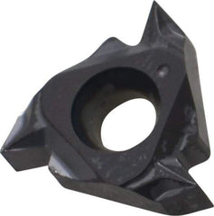 Kennametal - 16NR Internal Right Hand 48-8 Partial Profile 60° Laydown Threading Insert - Grade KC5025, TiAlN Coated Carbide, 9.53mm Inscribed Circle - USA Tool & Supply
