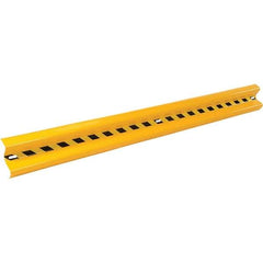 Vestil - 144' Long x 12" High, Straight Guard Rail - 118 Lb - USA Tool & Supply