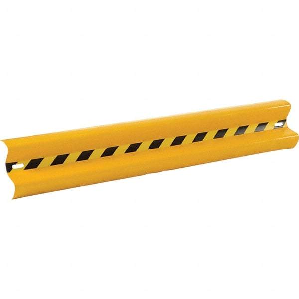 Vestil - 48' Long x 12" High, Straight Guard Rail - 30 Lb - USA Tool & Supply