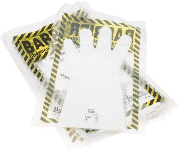 Ansell - Size 7, 2.5 mil Thick, Chemical Resistant Gloves - USA Tool & Supply