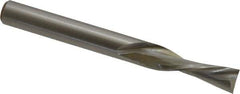 Onsrud - 5/16" Cutting Diam x 1" Length of Cut, 2 Flute, Downcut Spiral Router Bit - Uncoated, Right Hand Cut, High Speed Steel, 3" OAL x 5/16" Shank Diam, Double Edge, 19 to 32° Helix Angle - USA Tool & Supply