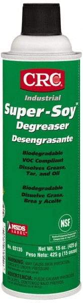 CRC - 20 oz Aerosol Cleaner/Degreaser - Aerosol, Biodegradable, Unscented - USA Tool & Supply