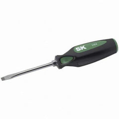 SK - Slotted Screwdriver - Keystone Slotted Screwdriver - USA Tool & Supply