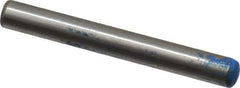 Metric Blue - 6mm Diam x 50mm Pin Length Alloy Steel Pull Out Dowel Pin - 1 Beveled & 1 Threaded End - USA Tool & Supply