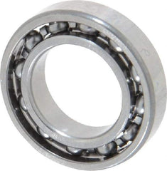SKF - 12mm Bore Diam, 21mm OD, Open Thin Section Radial Ball Bearing - 5mm Wide, 1 Row, Round Bore, 151 Lb Static Capacity, 321 Lb Dynamic Capacity - USA Tool & Supply