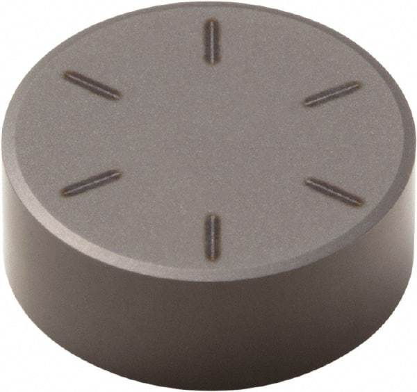 Seco - RNMN32 S Grade CBN600 PCBN Turning Insert - Round, 3/8" Inscr Circle, 1/8" Thick - USA Tool & Supply