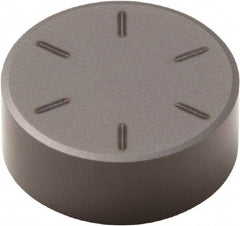 Seco - RNMN32 S Grade CBN600 PCBN Turning Insert - Round, 3/8" Inscr Circle, 1/8" Thick - USA Tool & Supply