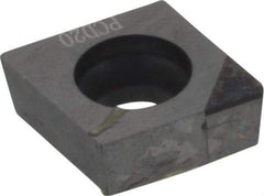 Seco - CCMW32.51 L1 Grade PCD20 Polycrystalline Diamond (PCD) Turning Insert - Uncoated, 80° Diamond, 3/8" Inscr Circle, 5/32" Thick, 1/64" Corner Radius - USA Tool & Supply