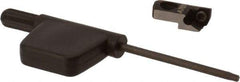 Seco - WB.. Insert Style, 0.283" OAL, Replaceable Boring Bar Head - 90° Lead Angle, 0.157" Back of Bar to Cutting Edge, 0.59" Min Bore Diam, 0.925" Max Bore Diam, Series EPB - USA Tool & Supply