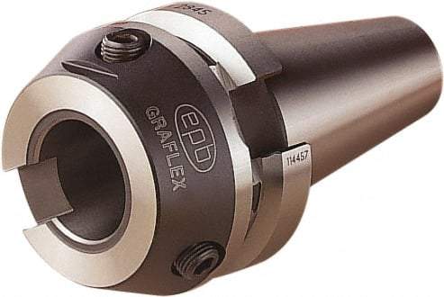 Seco - Graflex 5 System Size, BT30 Taper, Modular Tool Holding System Adapter - 1.968" Projection, 3-7/8" OAL, Through Coolant - Exact Industrial Supply