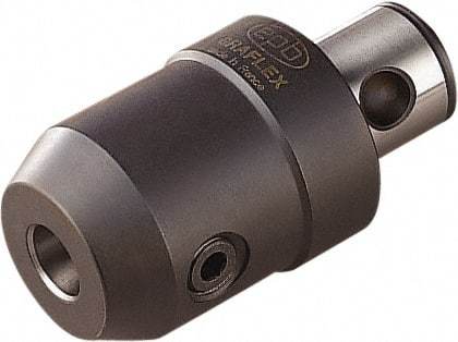 Seco - Graflex 5 Modular Connection 10mm Hole End Mill Holder/Adapter - 1-3/8" Nose Diam, 2.165" Projection, Through-Spindle Coolant - Exact Industrial Supply