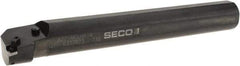Seco - 2.56" Min Bore Diam, 16" OAL, 2" Shank Diam, A-MCLN Indexable Boring Bar - CNMG 432 Insert, Pin & Clamp Holding Method - USA Tool & Supply